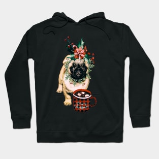 Christmas Pugs Hoodie